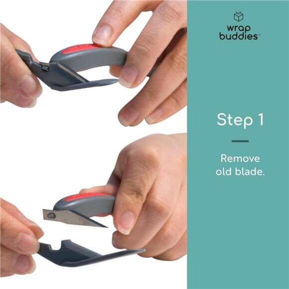 Wrap Buddies Wrapping Paper Cutter – Effortless Cutting Tool for Gift Wrapping - Picture 3 of 8